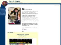 Welcome to Stager.org! Welcome to Stager.org!