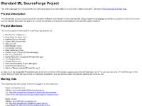 standardml.org Standard ML Summary, Howto, ftp://SML.sourceforge.net/pub/sml standardml.org Standard ML Summary, Howto, ftp://SML.sourceforge.net/pub/sml