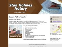 Title Transfer Easton, PA - Stan Holmes Notary 610-252-1101