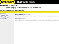 Stanley Hydraulic Tools Stanley Hydraulic Tools
