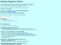 Stanley Register Online