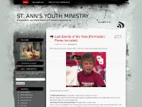 St. Ann's Youth Ministry St. Ann's Youth Ministry