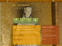 St. Anthony Shrine - Daily Catholic Prayer, Biography of St. Anthony, Shrine Tour