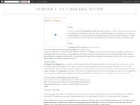 Stanton C 324 Turntable Review