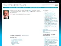 stantonfriedman.com STAN&rsquo;S BIO&nbsp;&nbsp;, USAF CHALLENGE&nbsp;&nbsp;, UFO CHALLENGE&nbsp;&nbsp;