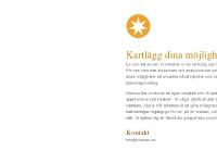 Starcus - Kartlägg dina möjligheter! Starcus - Kartlägg dina möjligheter!