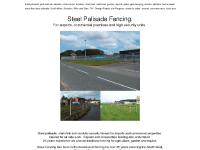 steelpalisadefencing.com Fencing, steel, wood
