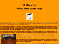 Bill Moore's Pedal Steel Guitar Web Page Bill Moore's Pedal Steel Guitar Web Page