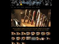 steeplepens.com "wood pens" "gift pens" "leather pens" "corporate pens"