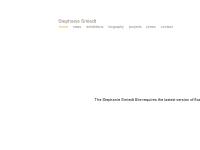 stephaniesmiedt.com exhibitions, biography, projects stephaniesmiedt.com exhibitions, biography, projects