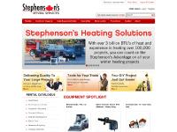 stephensons.ca Find a Store, Rentals, Aerial Reach