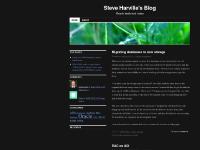 Steve Harville's Blog | Oracle technical notes