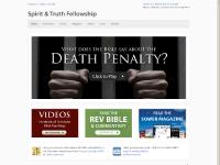 Spirit & Truth Fellowship International - Home Page