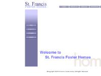 stfrancisfosterhomes.org Foster, St Francis, Foster Family Agency stfrancisfosterhomes.org Foster, St Francis, Foster Family Agency