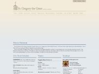 St. Gregory's Church Homepage St. Gregory's Church Homepage