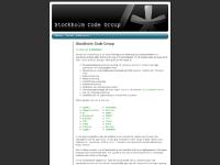 liten stockholmcodegroup.se skärmbild
