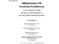 Stockholms Tandläkarna - Tandläkare och specialister på tandblekning