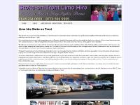 Limo Hire Stoke on Trent Limo Hire Stoke on Trent