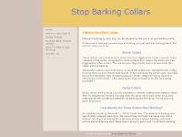Anti-Bark Collars - Stop Your Dog Barking Anti-Bark Collars - Stop Your Dog Barking