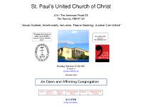 St. Paul's United Church of Christ. Rio Rancho | Albuquerque, New Mexico | NM