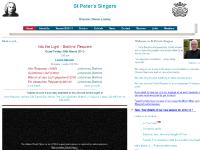St Peters Singers St Peters Singers