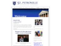 stpetschool.org Co-Curricular, Athletics, Quick Links