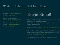 David Strauß David Strauß