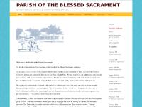 Welcome to Saint Thomas the Apostle Welcome to Saint Thomas the Apostle