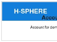 Account has been suspended - H-Sphere Account has been suspended - H-Sphere