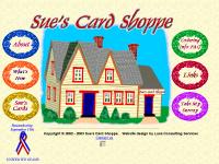 Welcome to Sue's Card Shoppe