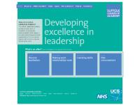 Suffolk Leadership Academy | Developing excellence in leadership — for the NHS in Suffolk