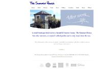 Romantic boutique hotel and two-rosette restaurant in Penzance, Cornwall - The Summer House Penzance Hotel Guesthouse