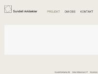 liten sundellarkitekter.se skärmbild