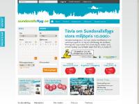 liten sundsvallsflyg.se skärmbild