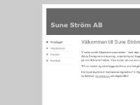 liten sune-strom-ab.se skärmbild liten sune-strom-ab.se skärmbild