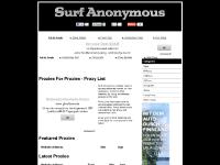 Surf Anonymous - Anonymous Surf