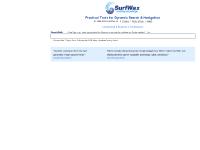 SurfWax -- Practical Tools for Dynamic Search Suggestions