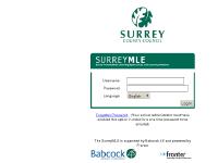 surreymle.org.uk Surrey County Council Logo, Babcock 4S Logo