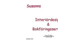 statistik för susann - Susanns Interi&ouml;rdesign & Bokf&ouml;rigsservice
