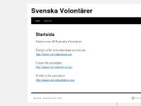 svevol.se volontär, volontärarbete, volontärjobb svevol.se volontär, volontärarbete, volontärjobb