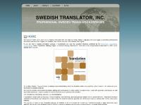 Swedish Translator, Inc.: Home Swedish Translator, Inc.: Home