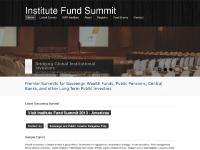 Sovereign Wealth Fund Summit