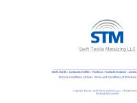 Swift Textile Metalizing LLC