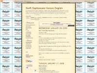 Swift Sophomore Honors English