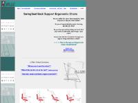 SwingSeat Ergonomic Back Support Office Chair SwingSeat Ergonomic Back Support Office Chair