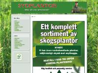 liten sydplantor.se skärmbild