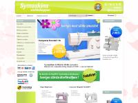 liten symaskinswebbshoppen.se skärmbild