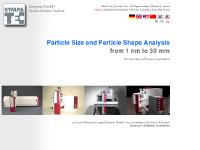 Particle Size Analysis and Particle Shape Analysis by Sympatec