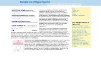 symptomsofhyperthyroid.com signs of hyperthyroidism, diet for hyperthyroidism, symptoms of hyperthyroid