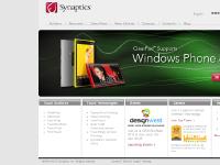 synaptics.com (Skip to content), English, ???